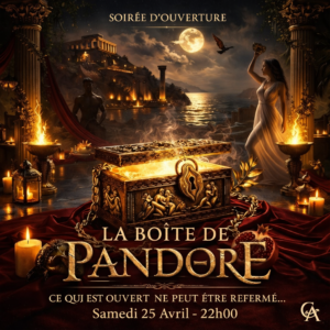 Soirée du samedi 25/04 (soirée + animation + spectacle)